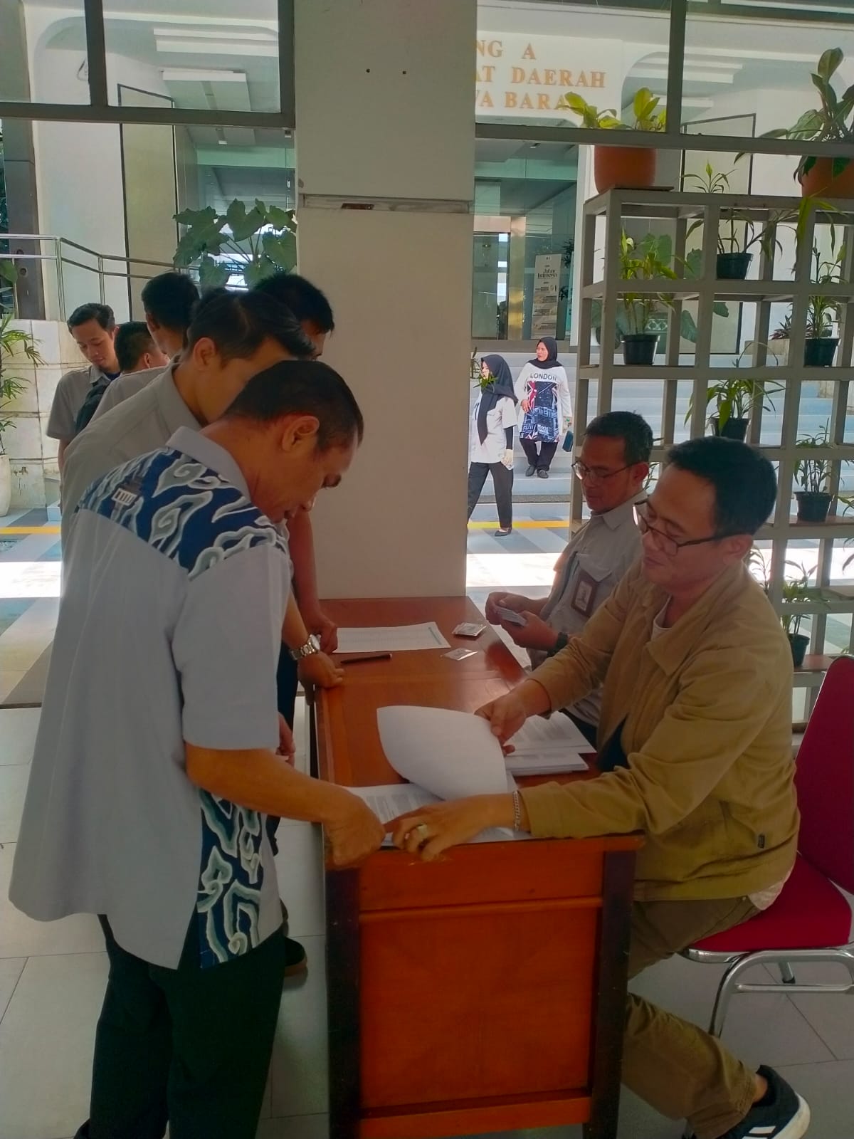 Pelaksanaan proses kontrak PKWT di lingkungan GESAT