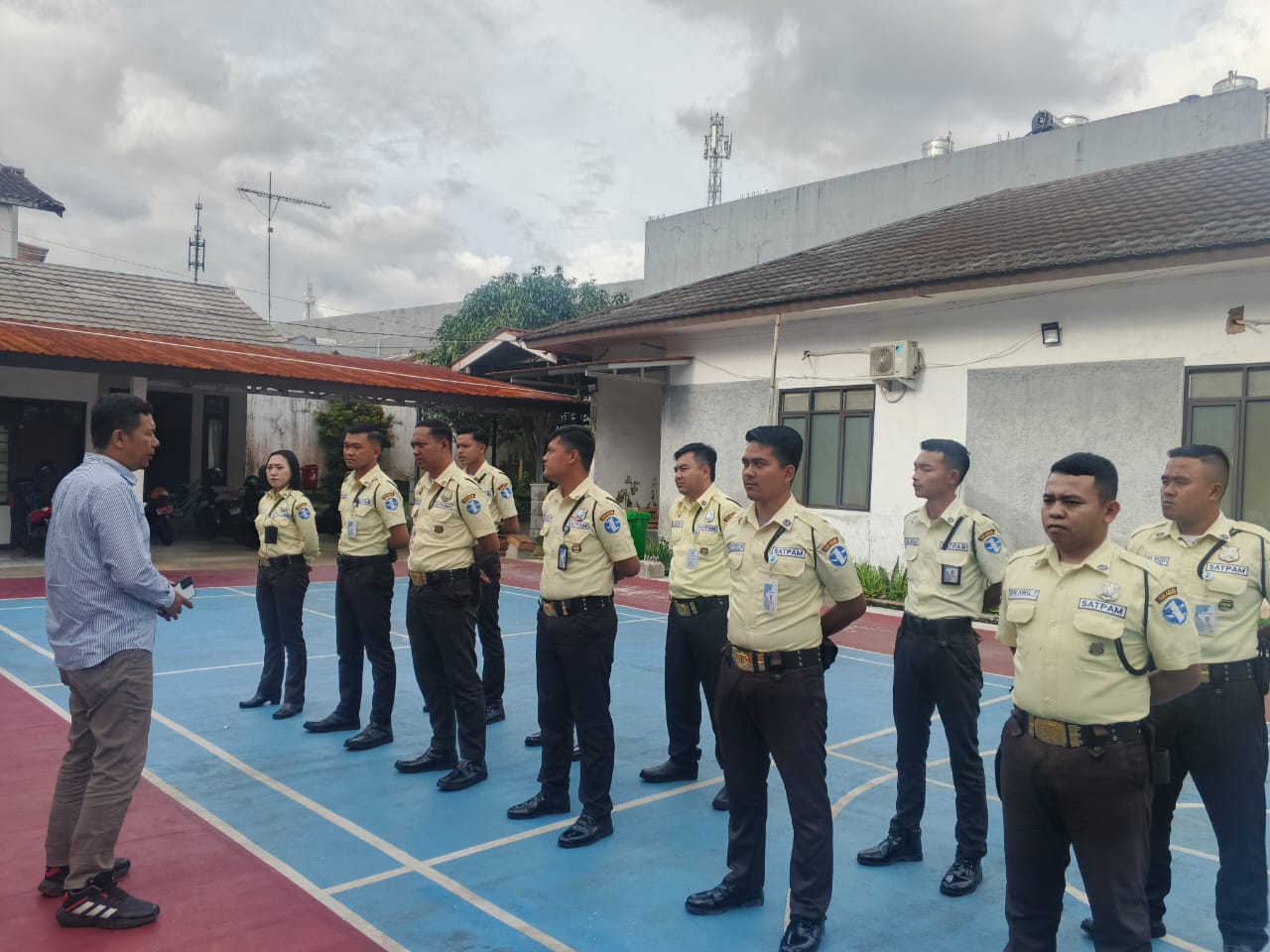 Pembinaan TAD Security di Binamarga Sukabumi